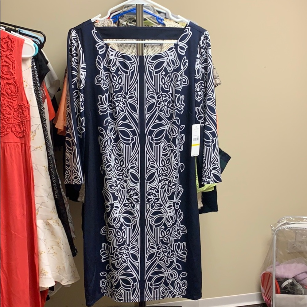 Laundry Patterned Dress - Women’s Size M